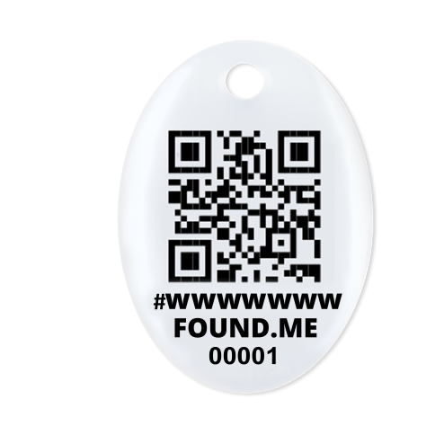 Small pet tag